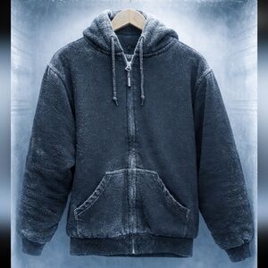 RefrigiWear Heavy Duty Zip Up Sweater